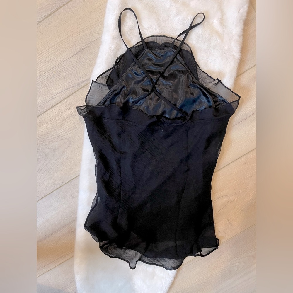 Zara Basic Black Top - Picture 3 of 5
